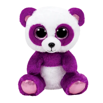 purple panda plush
