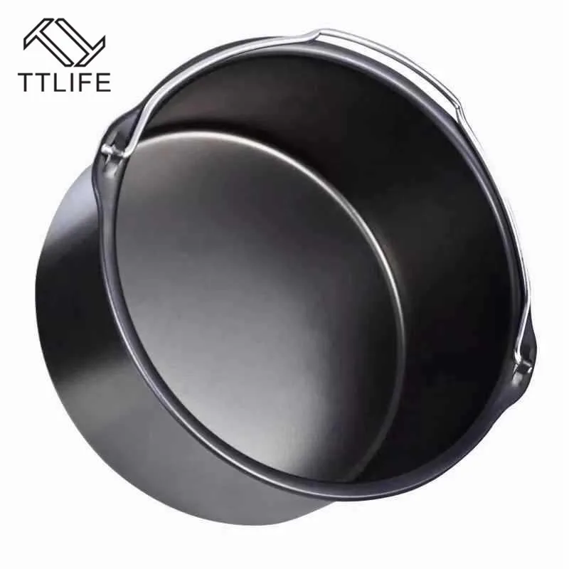 TTLIFE 6 &quot7&quot 8 &quotВоздушная фритюрница антипригарная тортовая бочка блюдо для