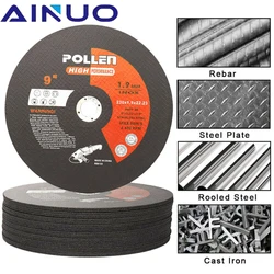 230mm abrasivo cortar roda de metal aço inoxidável moagem disco fibra reforçada resina lâmina flap moagem discos ângulo moedor