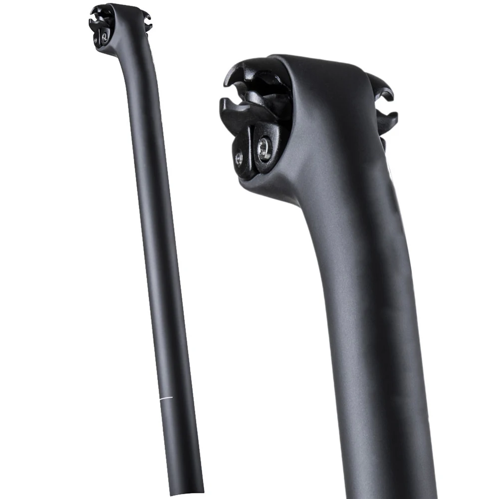Adjustable ENV Twin-Bolt 2-Bolt Carbon Fiber Seatpost for Bicycles Bike Seat Post Road Gravel Hybrid and E-Bikes | Спорт и