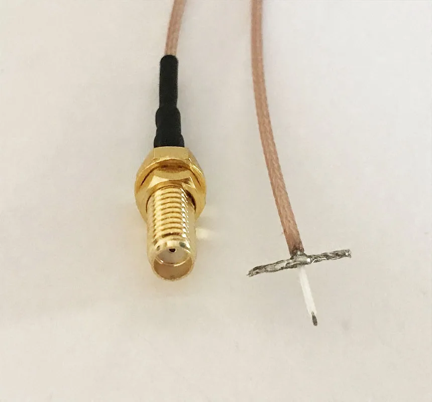 50 шт. SMA женский RF разъем адаптера коаксиальный кабель RG178 20 см