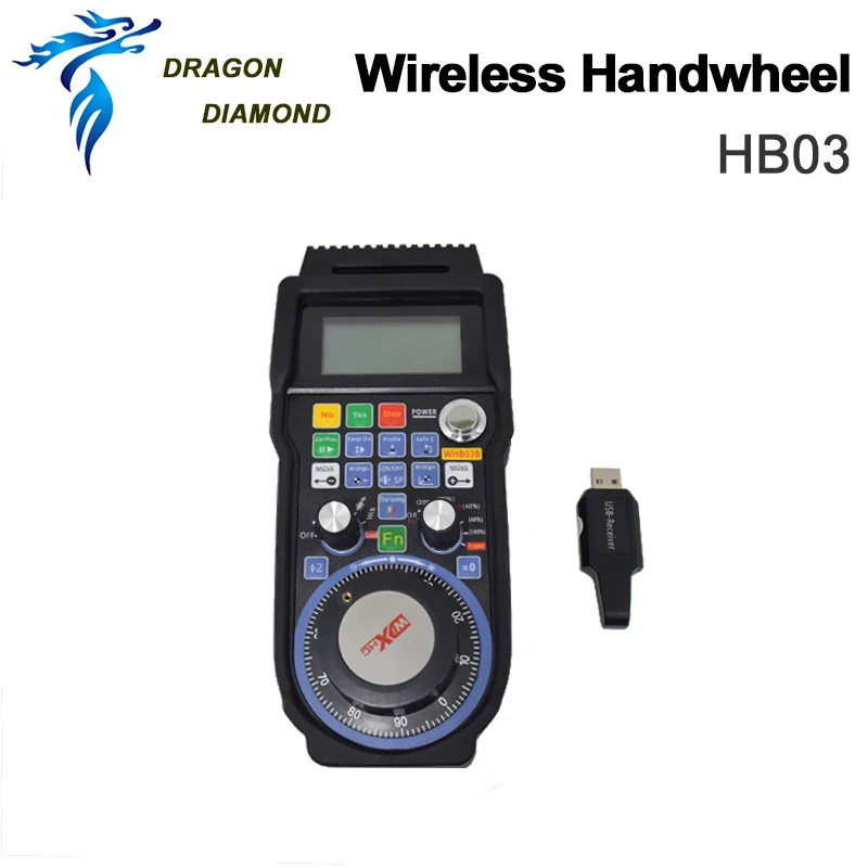 Cnc Wireless Rf Electronic Handwheel Hb03 Remote Pendant Mpg Usb Hand