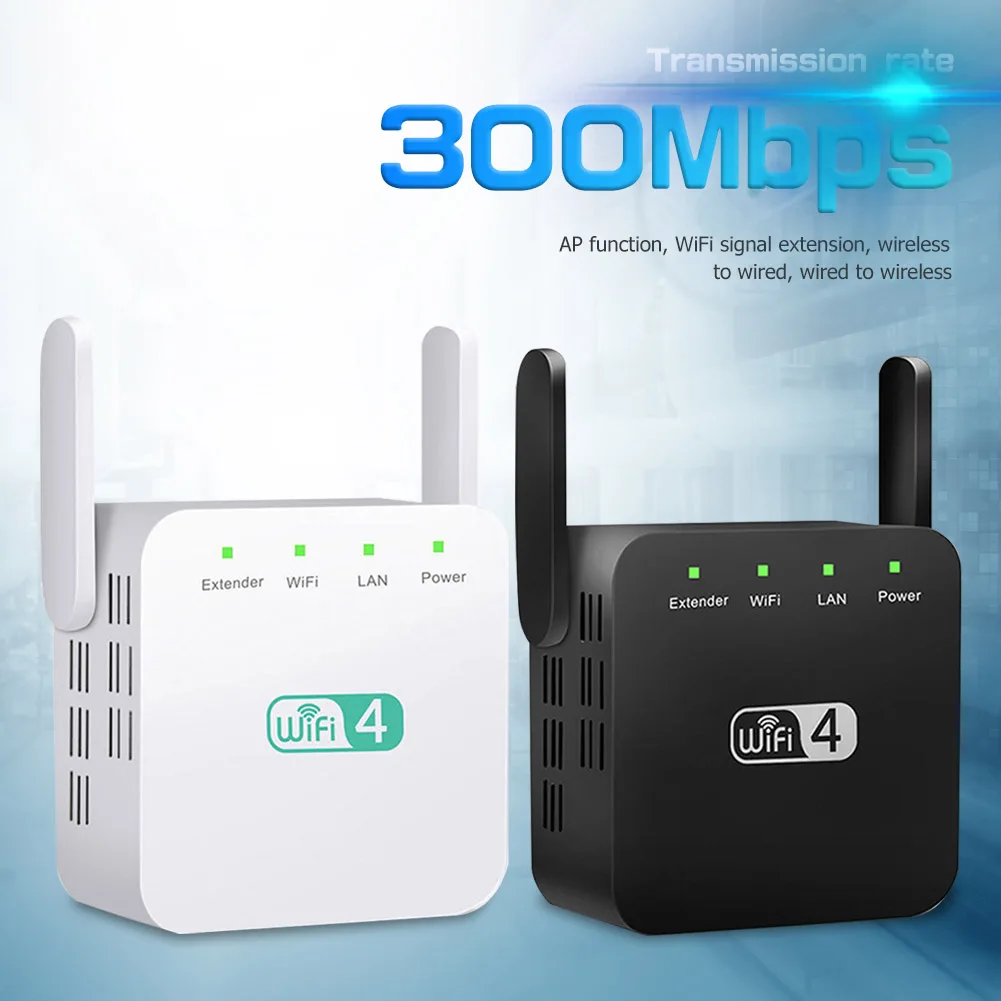 WD 611U Wi Fi ретранслятор 2 4 ГГц 300 Мбит/с расширитель беспроводной сети усилитель WiFi