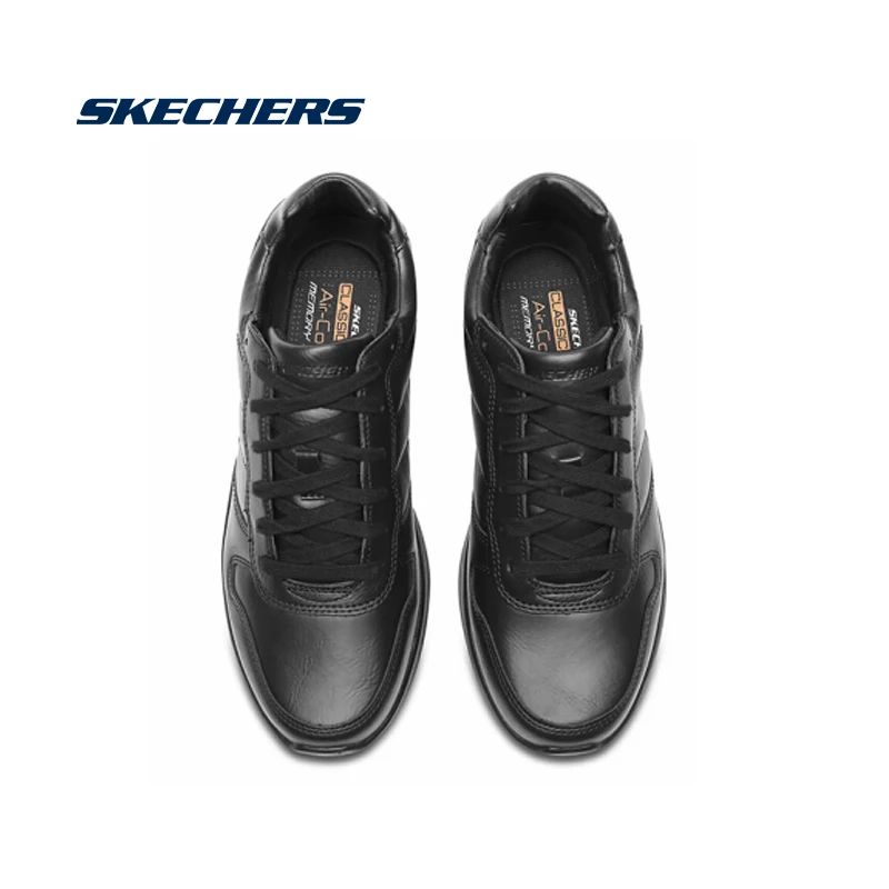 Skechers/повседневная мужская обувь на платформе; американские кроссовки; Мужская Удобная дышащая обувь; модная Уличная обувь; 65411-BBK