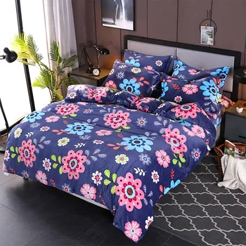 

YanTing Home Textiles Bedding Flannel Warm Duvet Cover With Zipper Twin Full Queen King Size Flannel Double Sided Quilt Cover