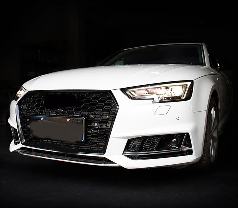 Черный дым фар мембраны лампы капоты для AUDI 2009 2010 прозрачная пленка мембрана