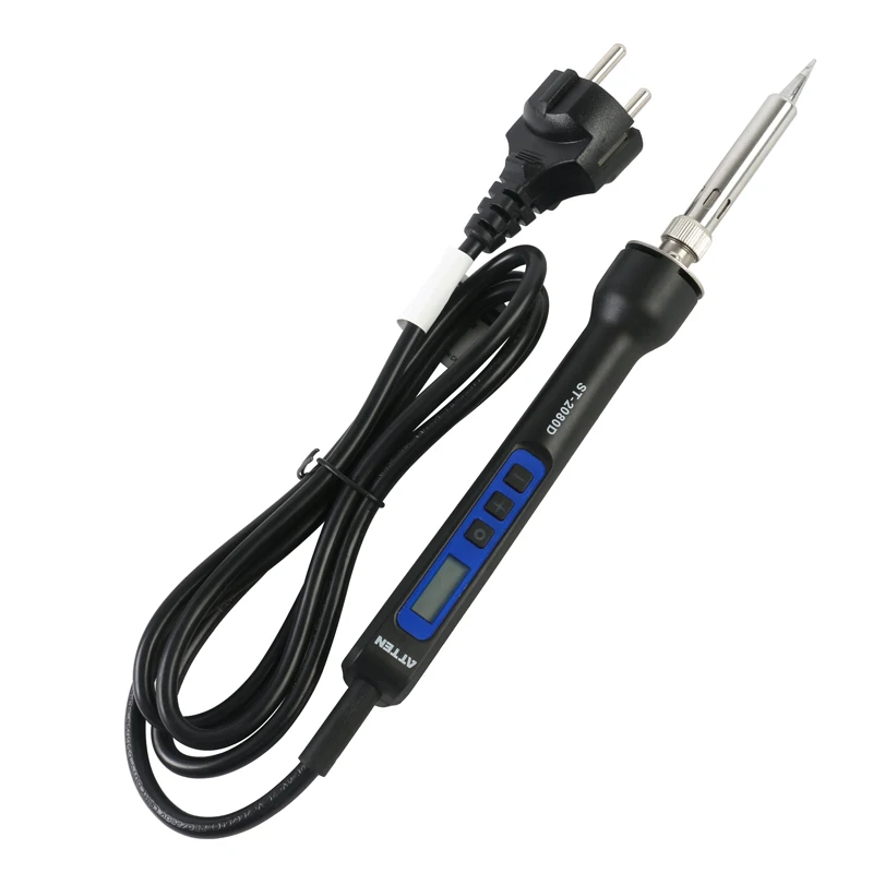 

ATTEN Digital LCD ESD Adjustable Temperature Electric Soldering Iron Soldering station 220V EU Plug 65W 80W 150W For PCB Repair