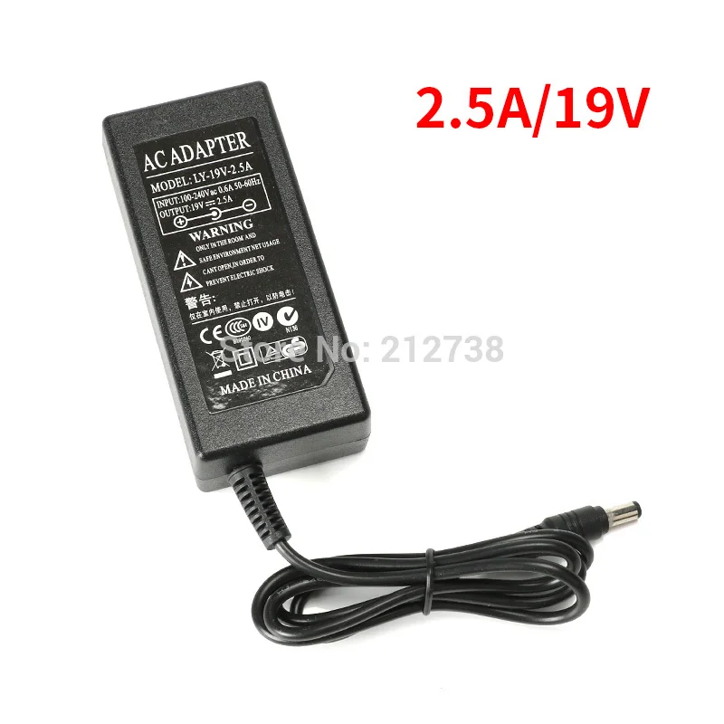 Татуировка DC адаптер питания 19 V/2A 19 V/2.5A для татуировки Аврора hp-2 T700 сенсорный экран источник питания - Цвет: 19V  2.5A
