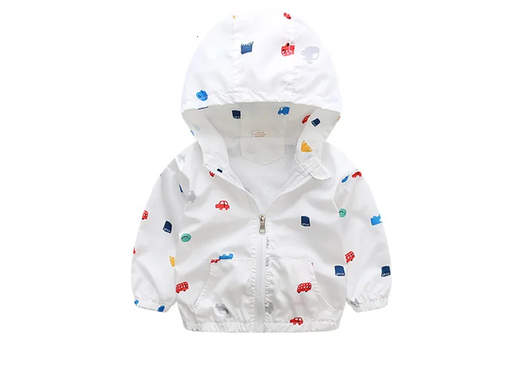 Children's Clothing Jacket Spring and Autumn New Boys and Girls Graffiti Jacket Baby Windproof Clothes