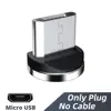 Adaptador de Cable de carga magnética de 2 pines, conector magnético Micro USB tipo C, enchufes de polvo de teléfono móvil ► Foto 2/6