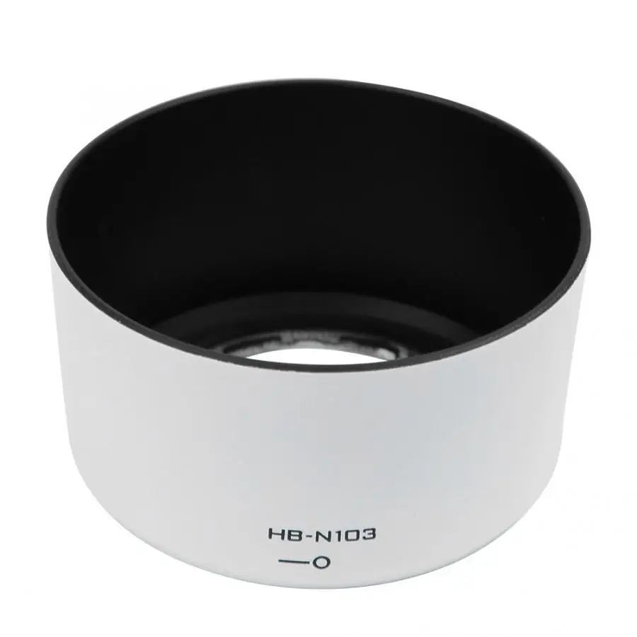 HB-N103 Plastic Camera Mount Lens Hood Fit for Nikon 1 VR 10-30mm f/3.5-5.6 J1 V1 J2 V2 J3