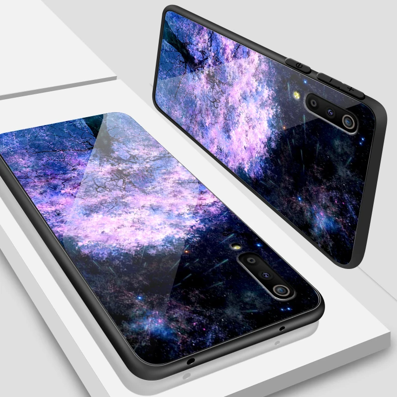 Чехол из термополиуретана для samsung Galaxy A10 A90 A20 A80 A30 A40 A50 A6S A70 A8S закаленное Стекло Чехлы J4Plus M30 M10 M20 Note9 модная сумочка - Цвет: W358
