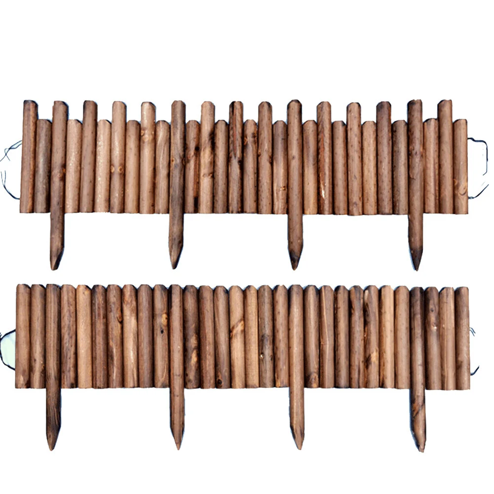PROD 1005003129629226 Spiked Log Roll Border Easy Plugin Fence Palisade
Corrosion Resistant Wooden Edging Fence For Flower Beds Lawns Paths
Spot There
