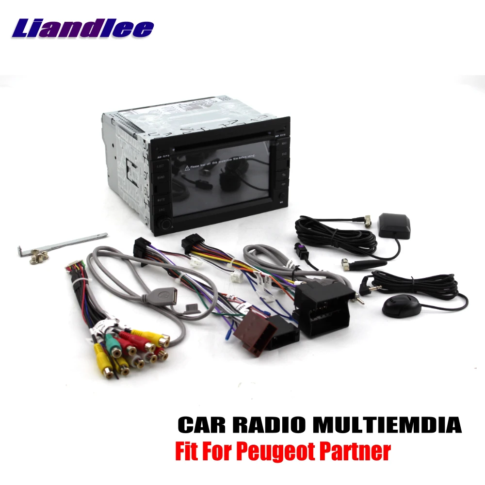 Top Liandlee For Peugeot Partner 2008~2017 Android Car Radio CD DVD Player GPS Navi Navigation Maps Camera OBD TV HD Screen BT 5