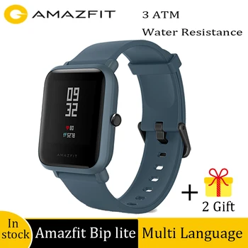 

Amazfit Bip Lite 3ATM Water-resistance Smart Watch 45Days Battery Life Activity Healthy Tracking App Notification call reminder