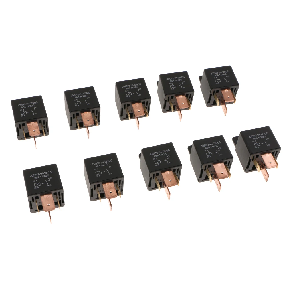 10 шт. Авто 4Pin реле гнездо реле управления устройства водонепроницаемый 12 В