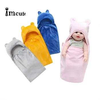 

Flannel 72x97cm Newborn Baby Cotton Blanket Swaddle Cute Cartoon Toddler Winter Warm Sleeping Bags Sleep Sack Baby Stroller Wrap