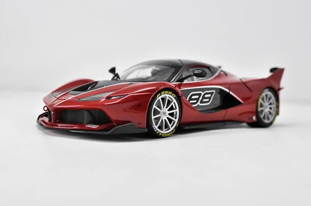 JZ) Bburago 1/18 1:18 Ferrari FXX K спортивный гоночный автомобиль Транспортное средство литье под давлением дисплей Модель игрушки на день рождения для детей мальчиков и девочек