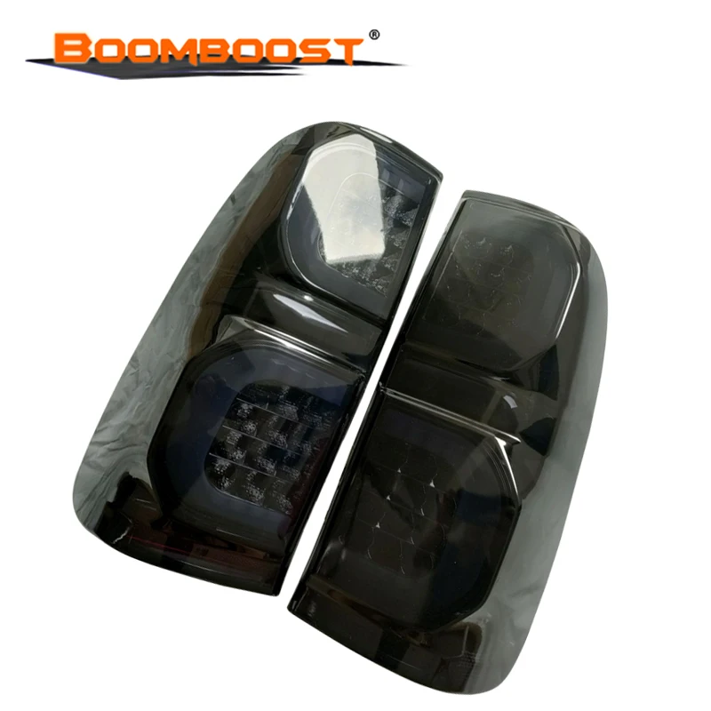 

Car Tail Light Corrosion Resistant With Bulb Wire Energy Saving Waterproof Smoke LED For T/oyota Hilux Vigo 2004-2015 1 Pair