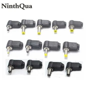 

2PCS Male DC Power Plug Connector Angle 90 degree L Shaped plastic 5.5*2.5 5.5*2.1 4.8*1.7 4.0*1.7 3.5*1.35 3.5*1.1 2.5*0.7mm