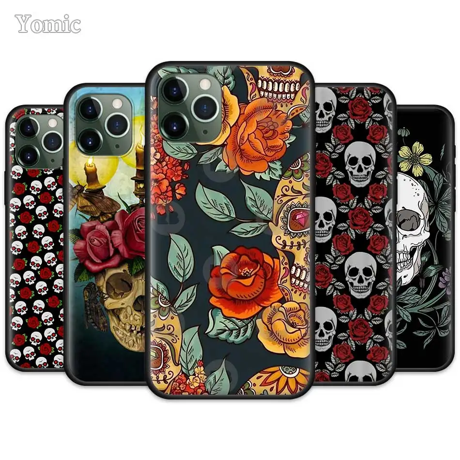 Skulls & flowers iPhone 11 case Skulls & flowers iPhone 11 case