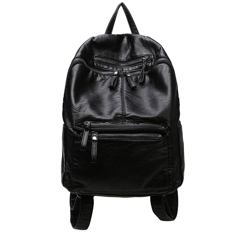 

Backpack Women's Korean-style Fashion Fashion Simple College Style Small Backpack WOMEN'S Bag Casual WOMEN'S Backpack