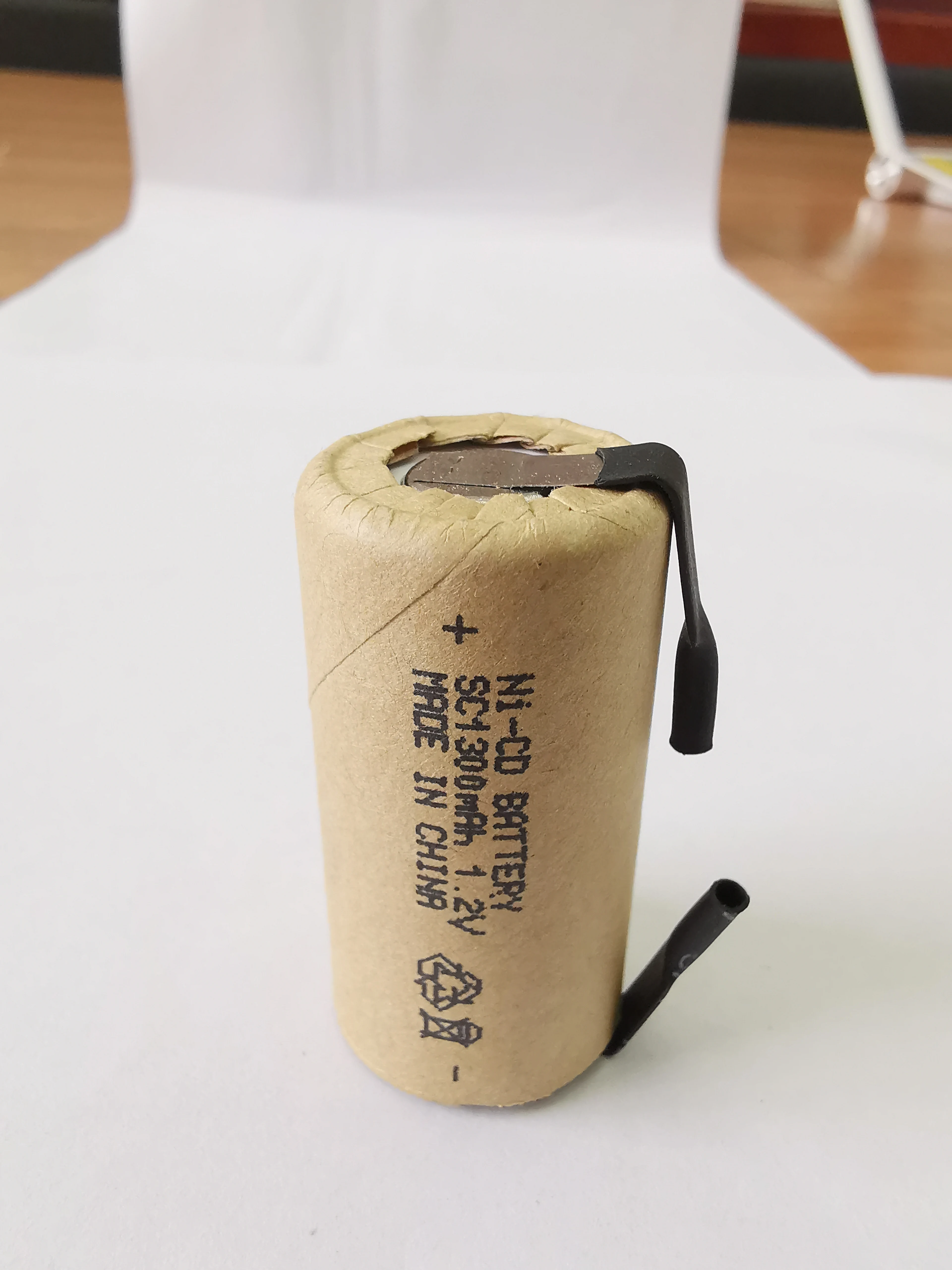 С вкладками 6 шт. Ni CD SC1300mAh Высокая мощность 10C 1.2В аккумуляторная батарея для