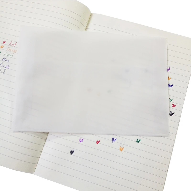 100Pcs/Lot Blank Translucent Vellum Envelopes Diy Multifunction Gift Card Envelope