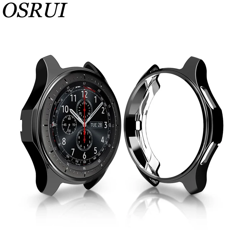 Чехол Gear S3 frontier для samsung Galaxy Watch 46 мм 42 чехол с ремешком из мягкого ТПУ защитный
