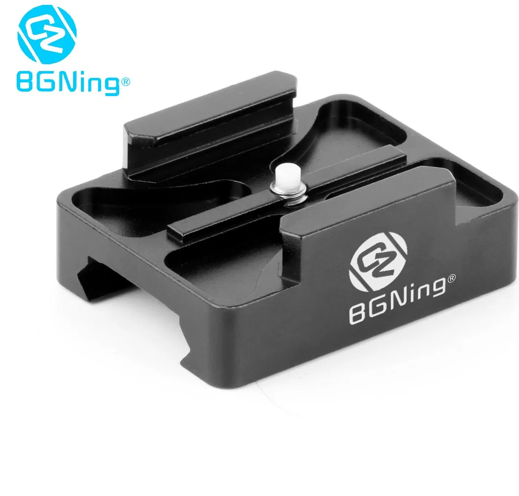 

CNC 20mm Mini Rail Mount Base Adapter for GoPro 7 6 5 Hero All Series Camera SJcam YI for GitUp Action Camera