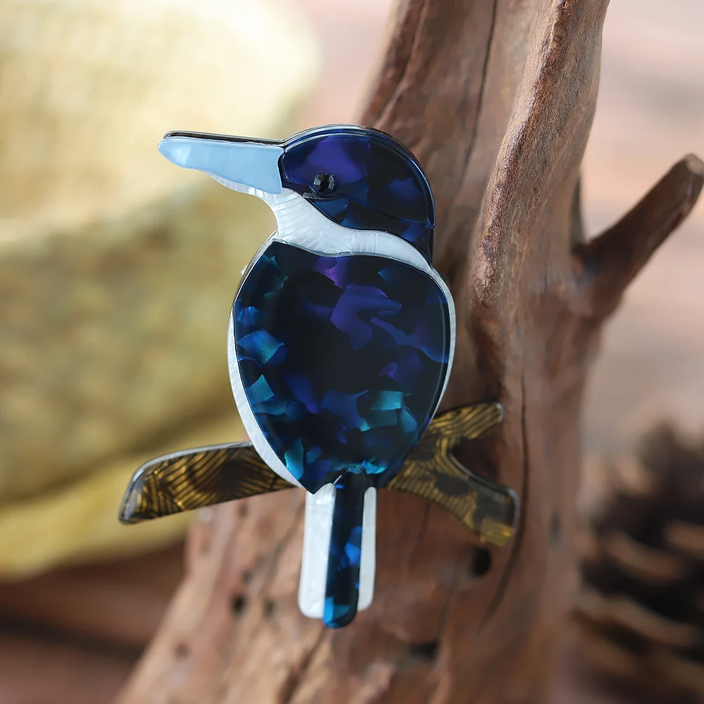 

Acrylic Brooches Safety Pins For Women Cute Animal Birds Brooch Lapel Pin Badge Casual Clothes Bag Jewelry Banquet Gifts