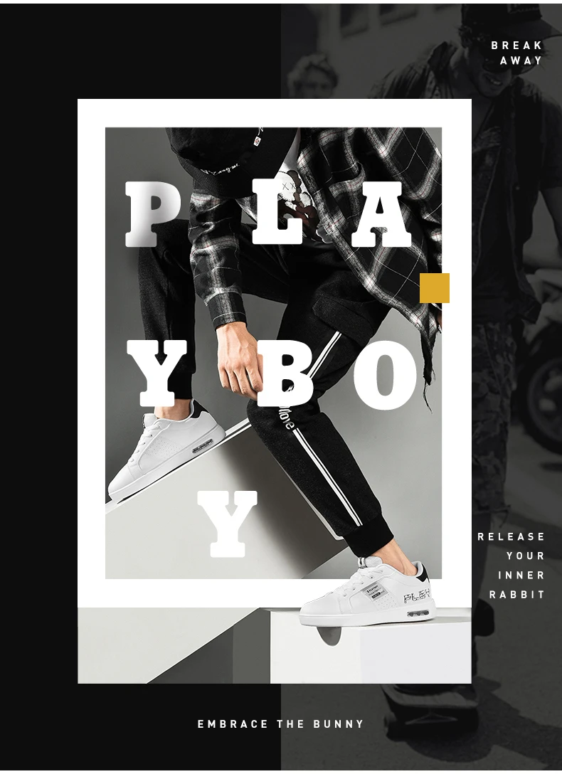 PLAYBOY/Новинка; Мужская прогулочная обувь; дышащие легкие кроссовки; Мужская Спортивная обувь на открытом воздухе; Мужская Брендовая обувь; Zapatillas; мужская обувь
