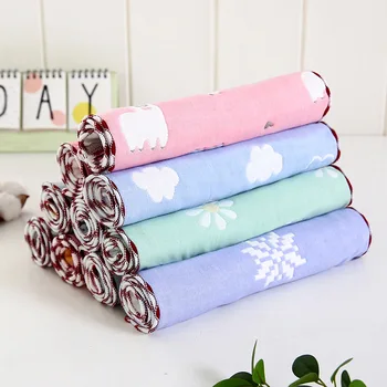 

Cotton Six-layer Gauze Towel Handkerchief Towel 25cm*50cm