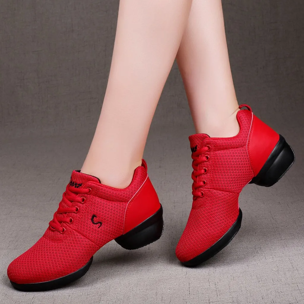 Women Soft Foundation Sneakers Casual Shoes Women 2019 Comfort Shoes Women sneakers platform dancing shoes jazz sneakers