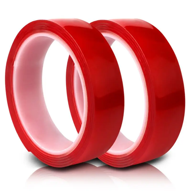 

300cm x 10mm Width Silicone Double Sided Tape Sticker For Car, High Strength No Traces Double Sided Adhesive Sticker