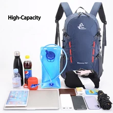 

Unisex Outdoor Camping Hiking Backpack Waterproof Hiking Sport Travel Rucksack Cycling Skiing Touring Knapsack Camping Equipment