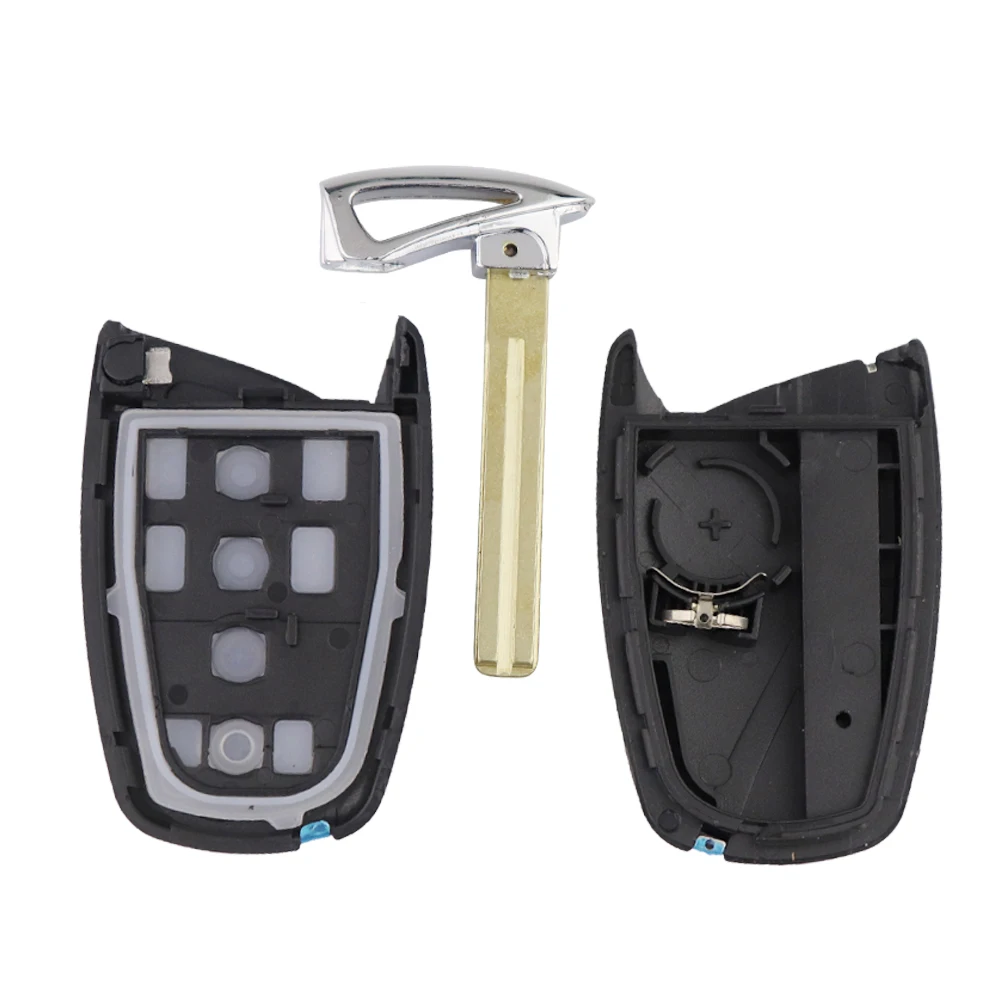 YIQIXIN Remote Case Car Key Shell 3/4 Buttons for Hyundai IGenesis Santa Fe 2012-Equus Azera Tucson Genesis Housing Cover key case car key shell car remote key car key key shell