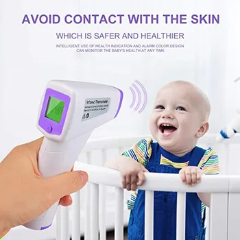

Smart Home CE/RoHS Forehead Thermometer Digital Infrared Body Temporal Thermometer for Kids Chhildren Adults Infants Toddlers