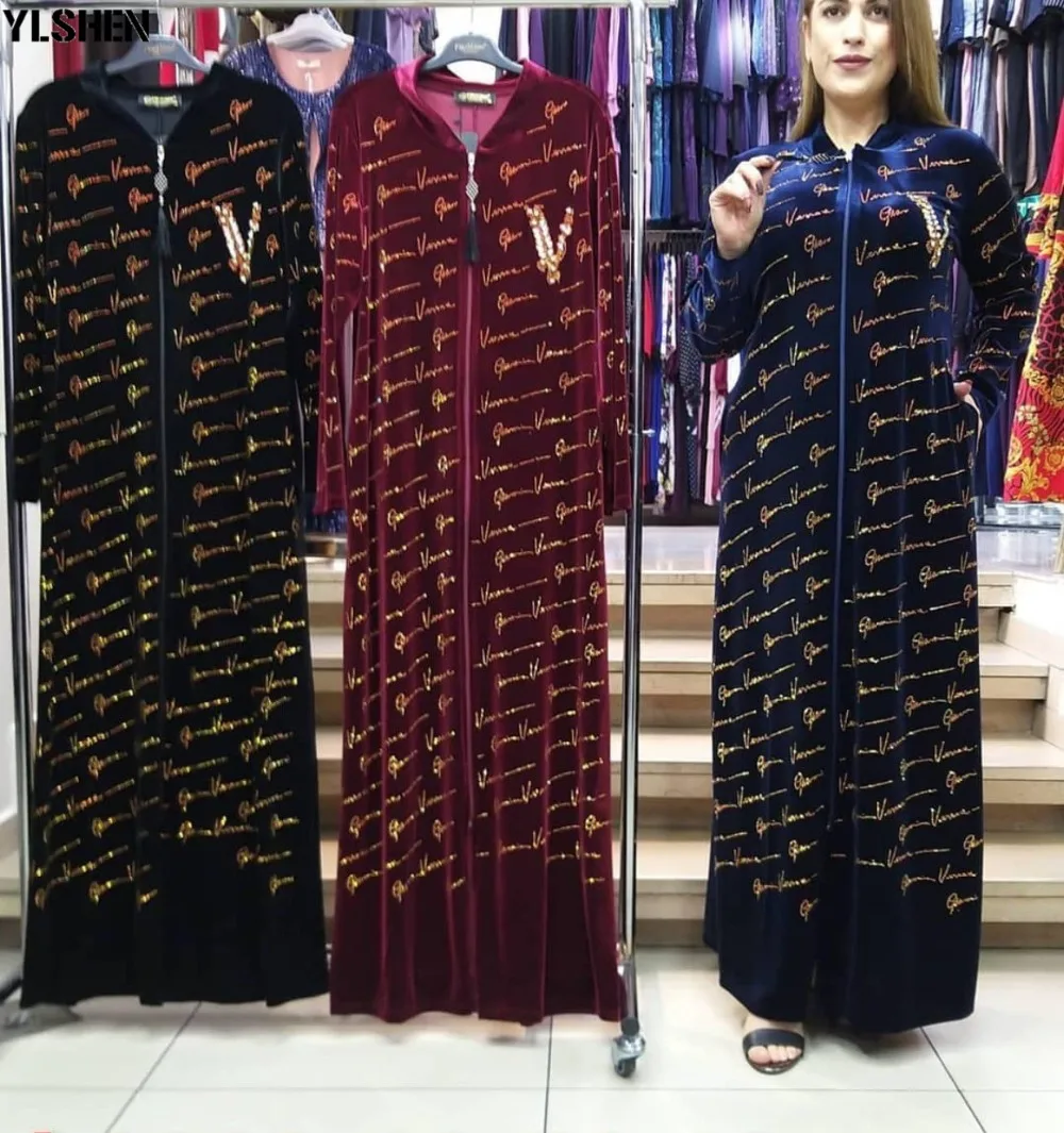 formal dresses south africa Velvet African Print Maxi Dresses for Women Evening Party Dress Dashiki Letters Africa Clothes Plus Size Casual Christmas Robe african attire