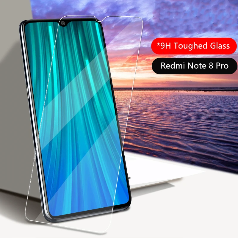 2 шт., закаленное стекло для Xiaomi Redmi Note 8 Pro, Защитное стекло для экрана для Xiaomi Redmi Note 8 Pro, стеклянная пленка для телефона Note 8 Pro