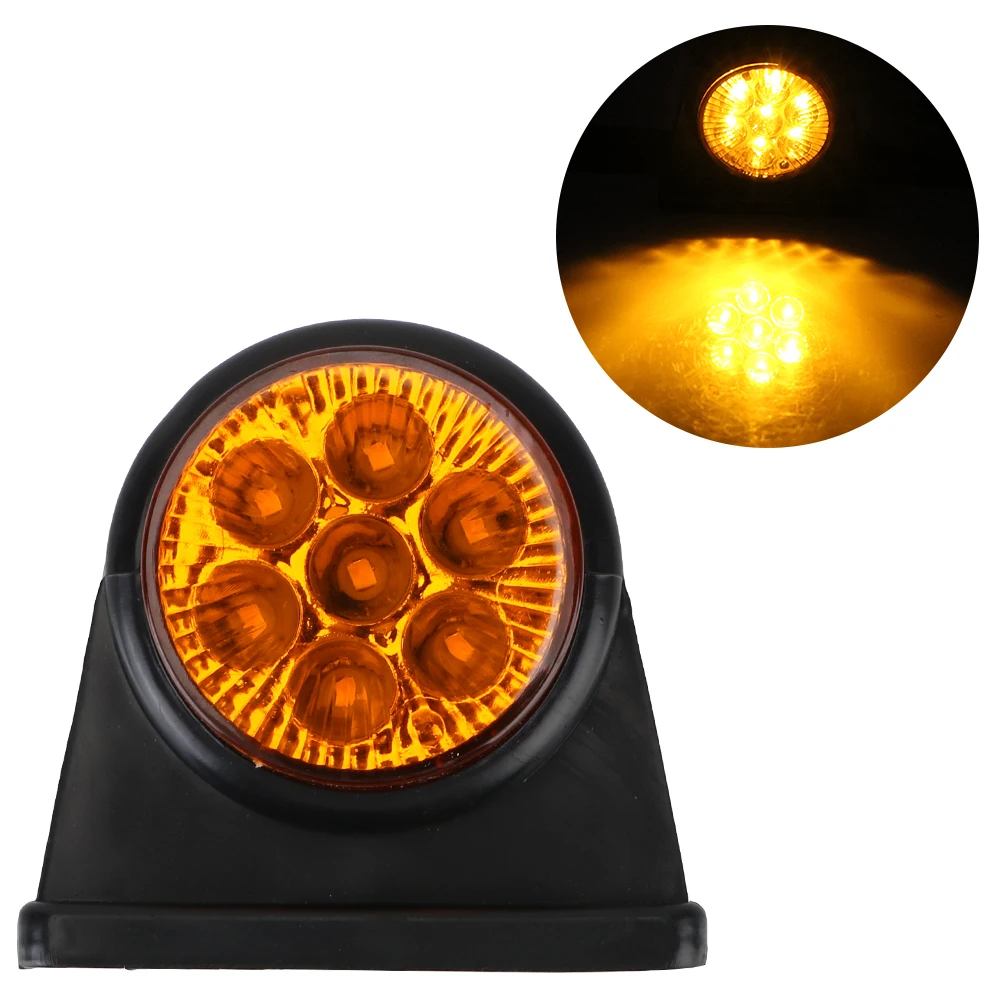 Led Marker Lights 12V 24V Truck Light Trailer Position Corner Side Marker LED Turn Signal Lamp Brake Parking Boat Marine Lorry Caravan Accessories