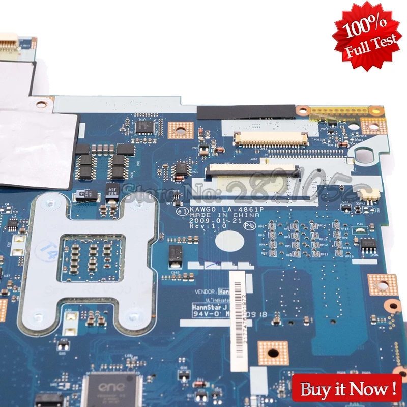 NOKOTION MBPGY02001 MB. PGY02.001 для acer aspire 5516 5517 5532 5541 Материнская плата ноутбука LA-4861P DDR2 гнездо S1 Процессор