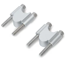 1 пара 7/" 22 мм FAT адаптер ATV Скутер Замена подъемная ручка для мотоцикла Аксессуары Крепление зажим ЧПУ Алюминиевый сплав