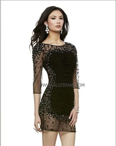 Дизайн vestidos красочные особый случай бисером обувь с украшением в виде кристаллов Элегантные короткие черные белые вечерние платья для матери невесты