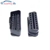 ELM327 OBD2 Connector Cover with Enclosure J1962m Plug with enclosure 16pin male female connector DIY Tool two with open 4