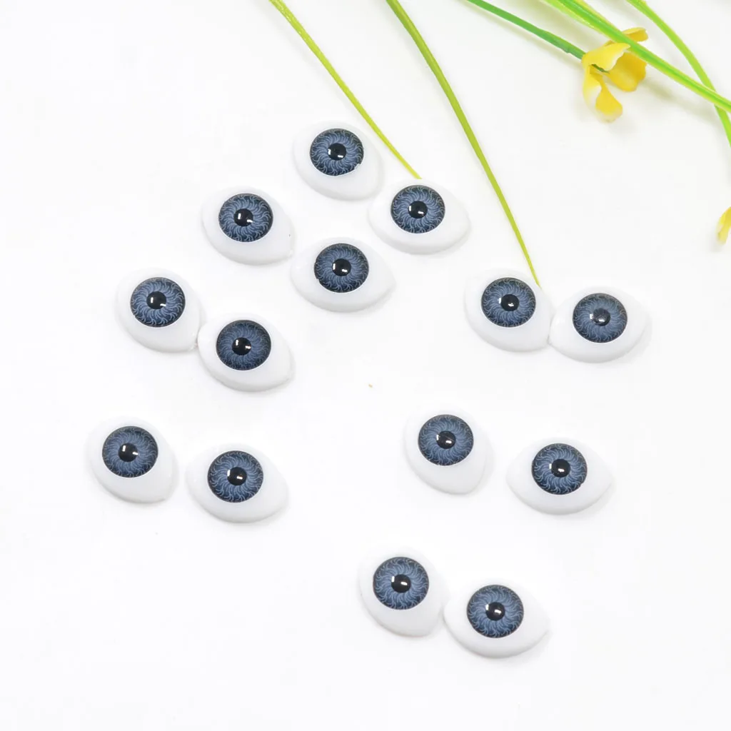 60pcs Modelling Toys Eyes Assorted Gothic Eyes Embellishments for Dolls Making Supplies DIY Crafts Supplies Toys Wiggle Eyes