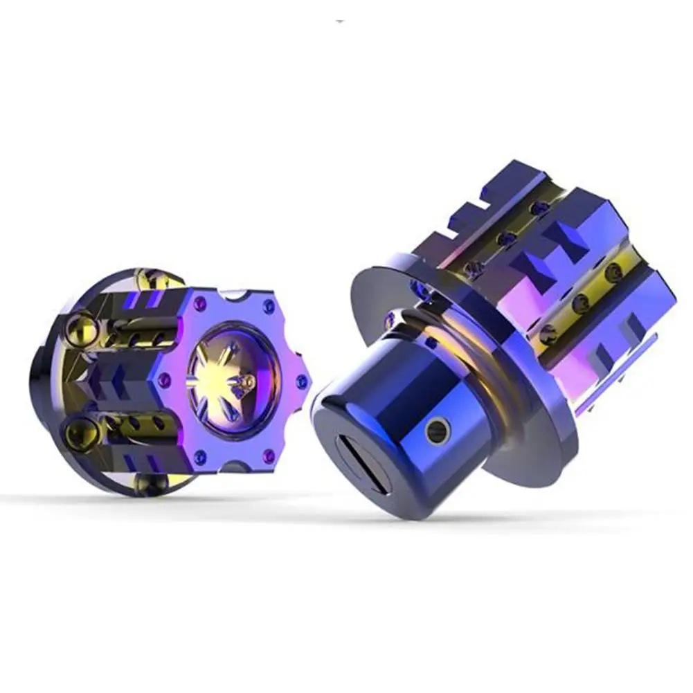 

Universal Motorcycle Modified Key Cover CNC Decorative Key Head Cover Titanium DIY Key Head1.5x9MM