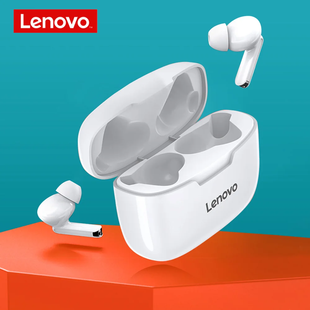 Lenovo XT90 Wireless Bluetooth Earphones TWS Earbuds Waterproof Headset HiFi Wireless Headset With Mic Sport Ear Buds Bluetooth