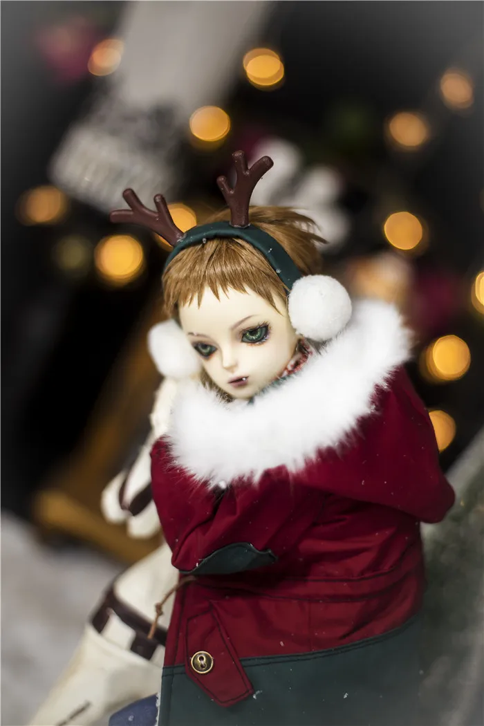 BJD SD куклы блайз набор узоров одежды DIY kit содержит аксессуары из тканей и руководство по шитью специально для Рождества