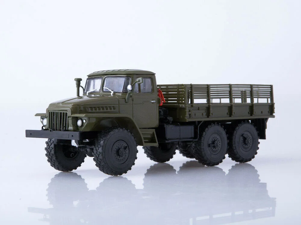 375 Весы Модели EAC Урал 375 хаки AIST 1:43 для коллекционного подарка - Цвет: 375